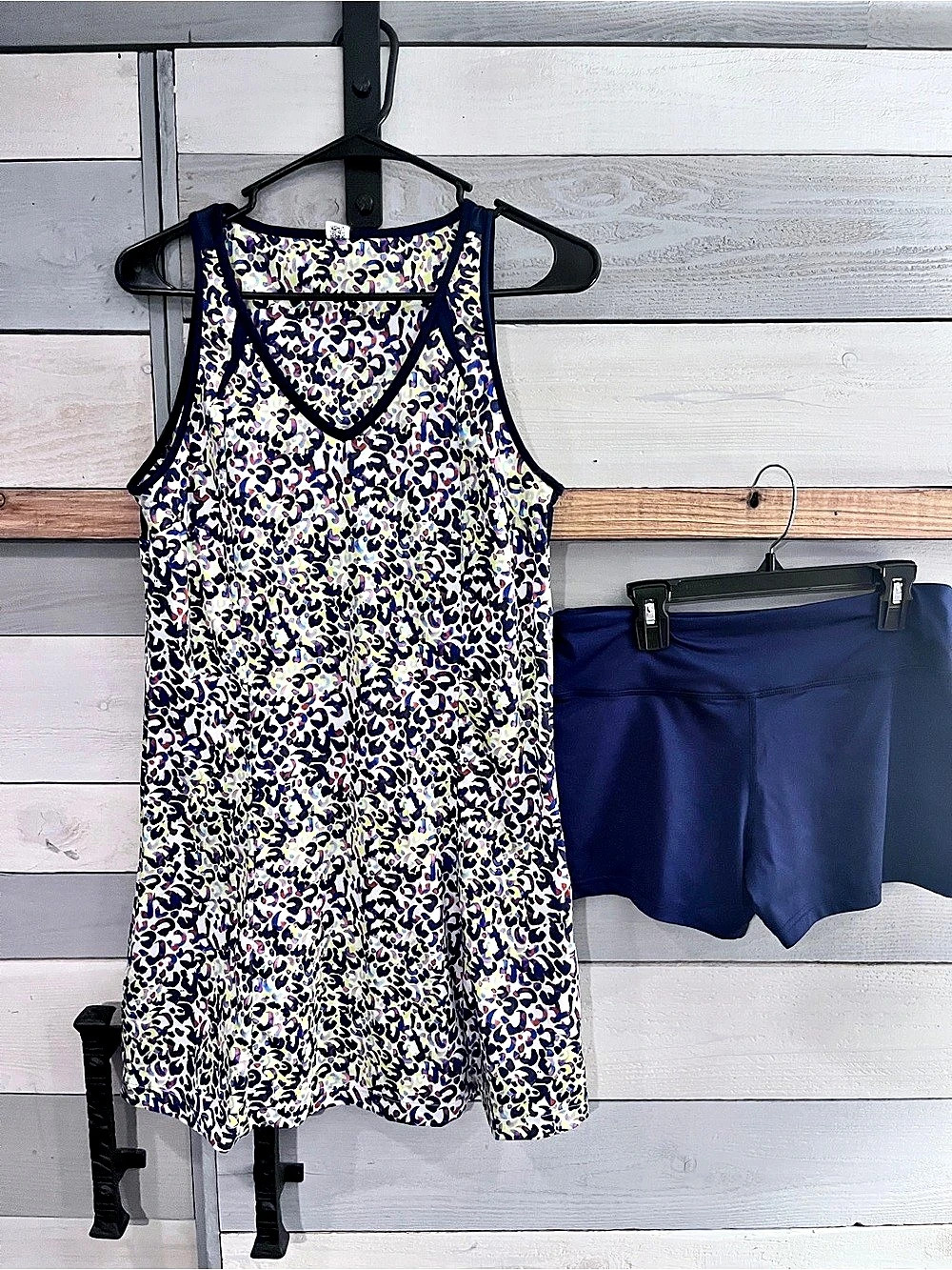 Fila Backspin Printed Tennis Dress with Undershorts